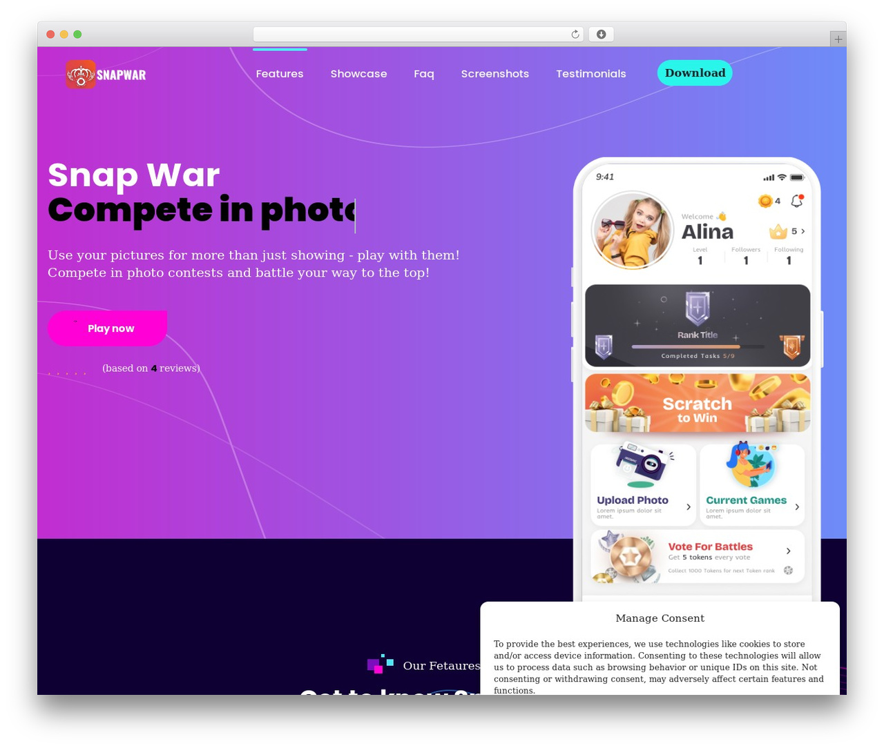 Appilo theme WordPress - snap-contest.com
