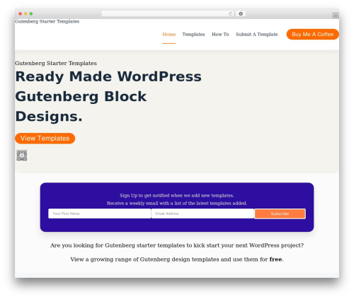 Blocksy theme WordPress - gstemplates.com