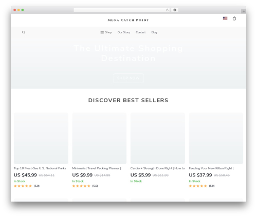 Botticelli WordPress shop theme - megacatchpoint.shop