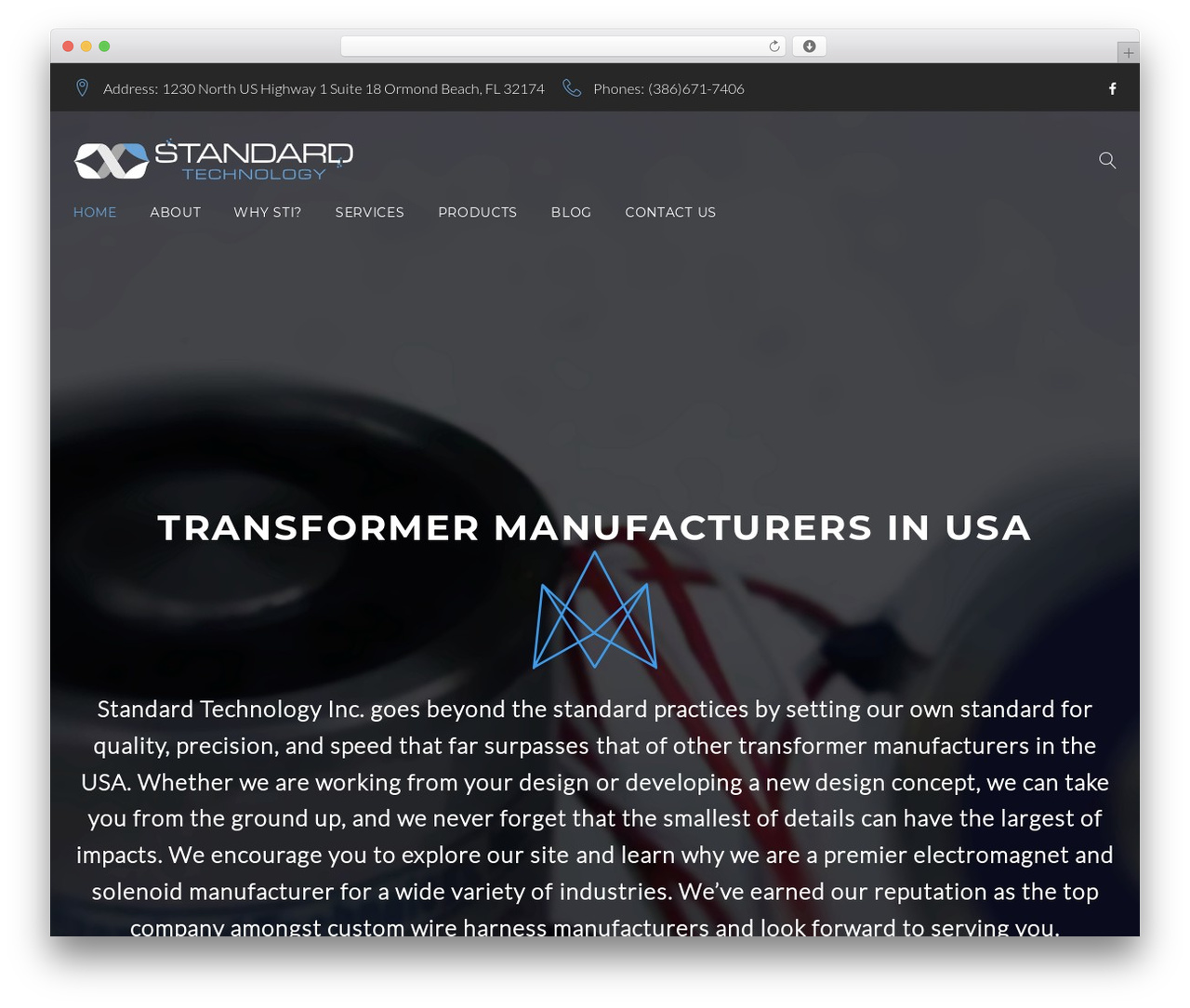 Contractor WordPress theme - standardtechinc.com