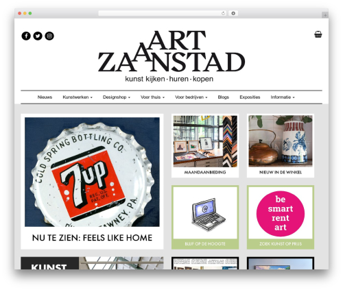 kc WordPress theme - artzaanstad.nl