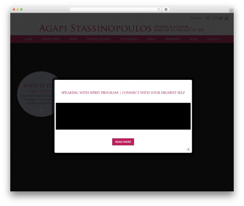 Lambda WordPress theme design - wakeuptothejoyofyou.com