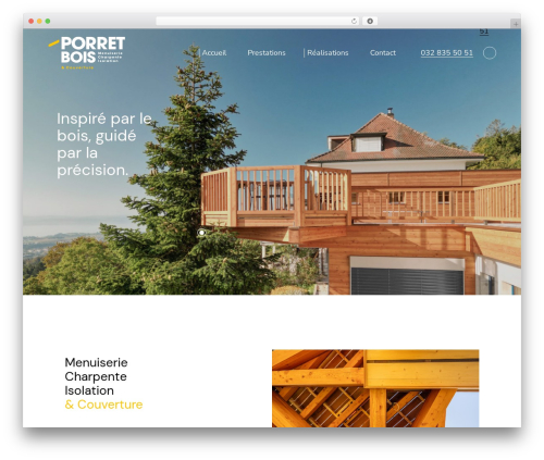 Theme WordPress hiroshi - porret-bois.ch