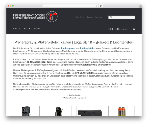 Twint woocommerce extension WordPress plugin - pfefferspray-store.ch