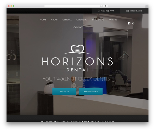 WordPress theme Beaver Builder Theme - horizonsdentalteam.com