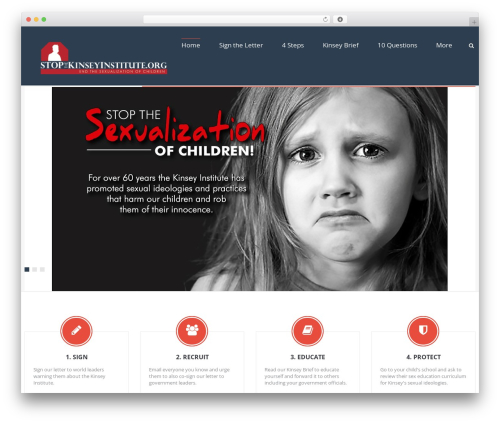 WordPress theme cherry - stopthekinseyinstitute.org