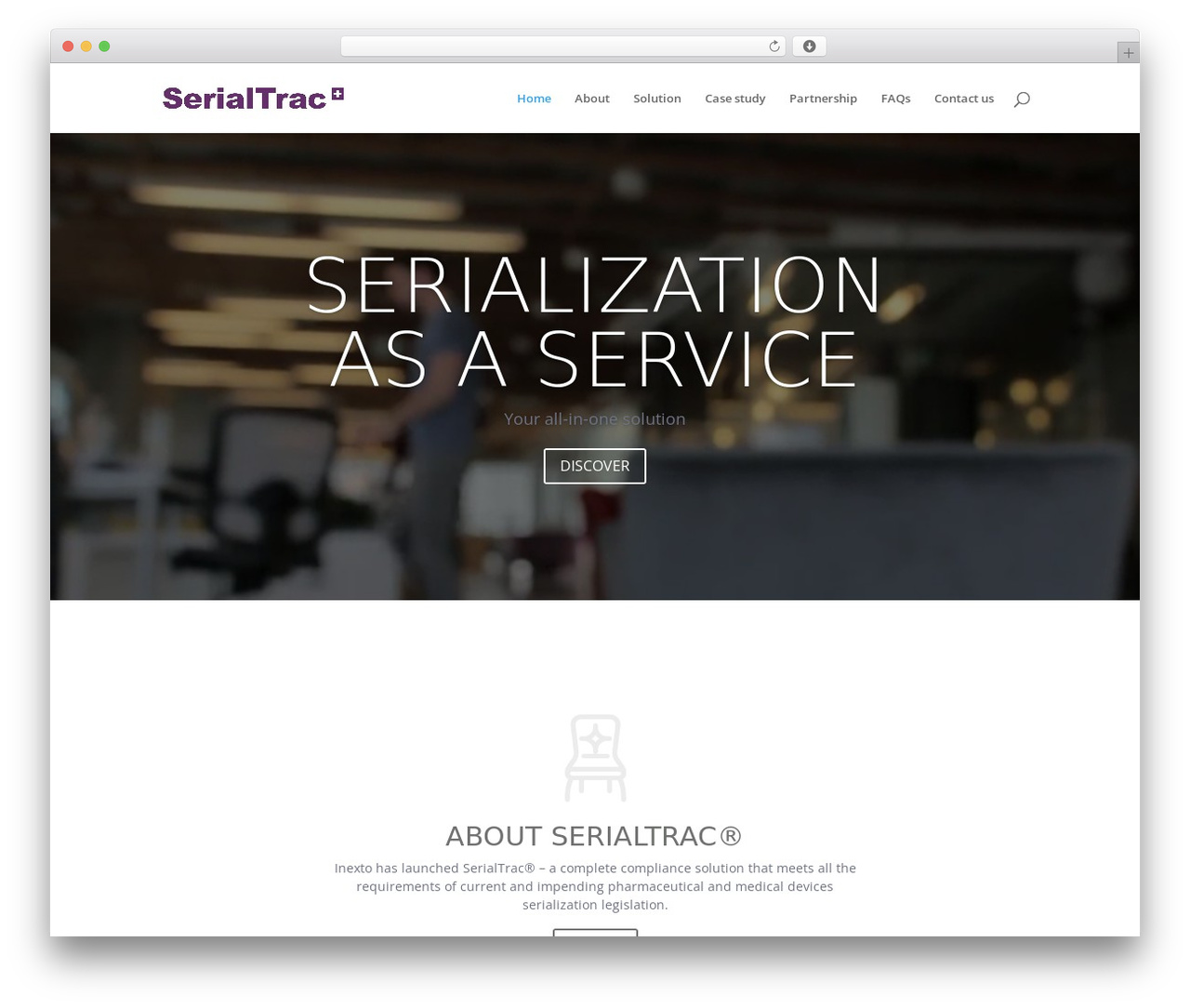 WordPress theme Divi - serialtrac.com