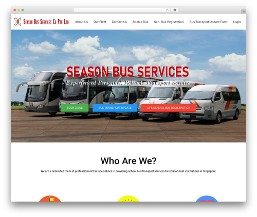 WordPress theme Gravity Studio CMS Framework - seasonbus.com