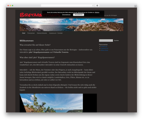 WordPress theme Responsive TwentyTen - bretagnepanos.de
