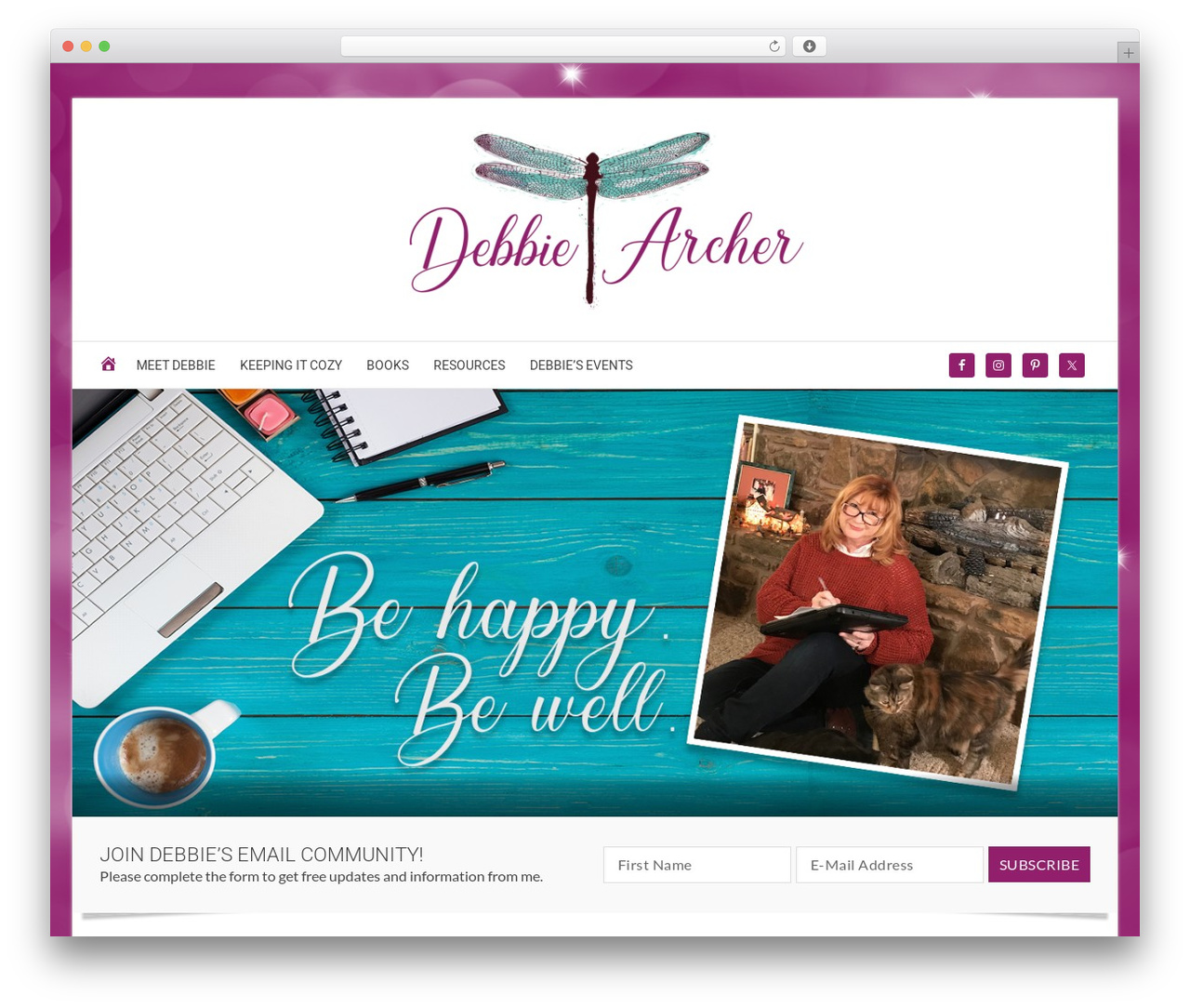 WordPress website theme Flex Pro Theme - debbiearcher.com WordPress website theme Flex Pro Theme - debbiearcher.com