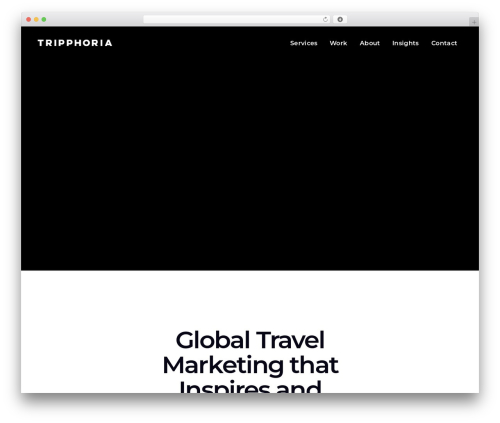Alecta WordPress theme - tripphoria.com