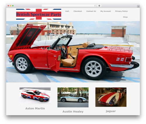 Prosociate WordPress plugin - britishsportscarparts.com