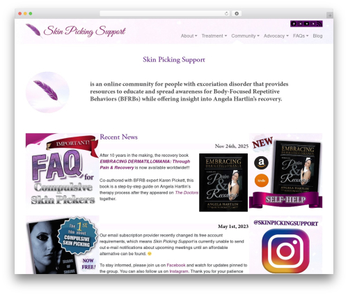 bootScore WordPress theme - skinpickingsupport.com