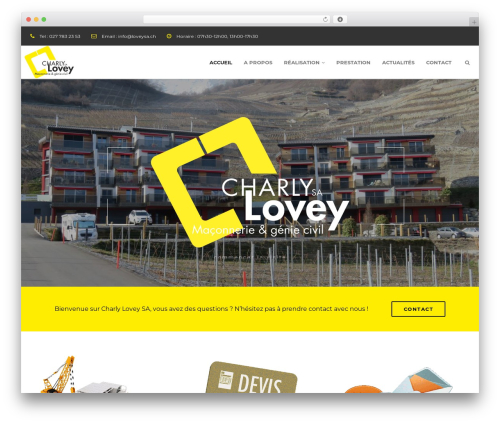 Construct WP theme - loveysa.ch