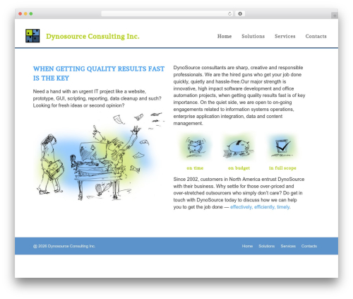 DynoSource theme WordPress - dynosource.net
