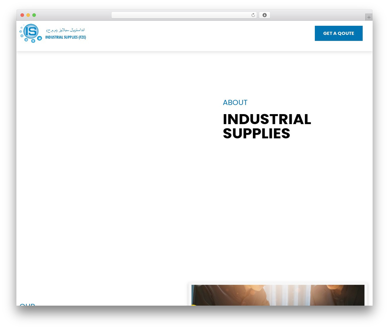 Hello Animations theme WordPress - indsupplies.ae