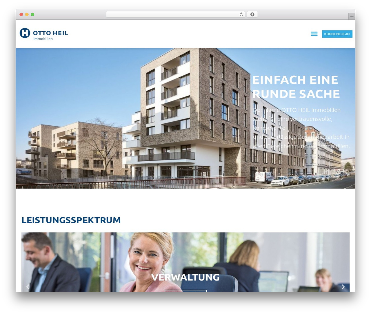 Hello Elementor free WordPress theme - ottoheil.immobilien