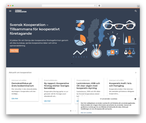 kfo WordPress theme - svenskkooperation.se
