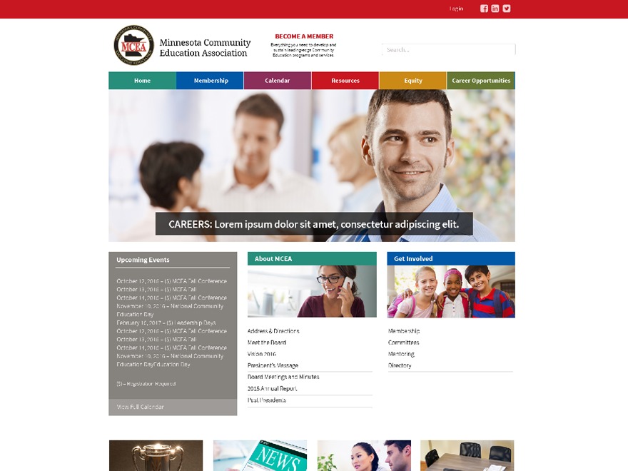 MCEA WordPress theme by AitThemes