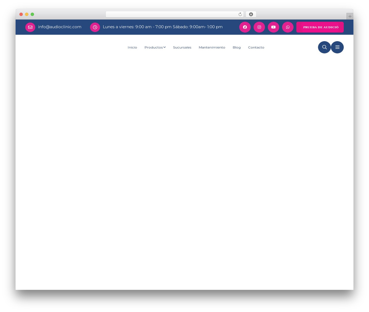 Medixi top WordPress theme - audioclinic.com Medixi top WordPress theme - audioclinic.com