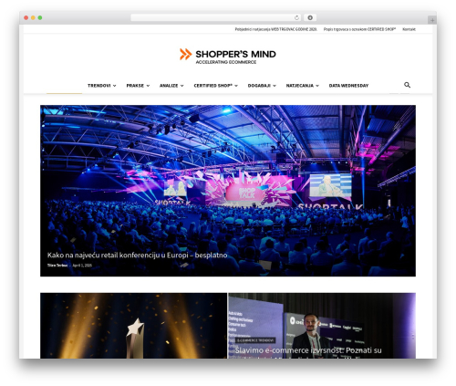 Newspaper WordPress ecommerce theme - smind.hr