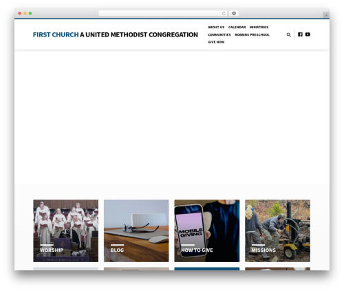 Saved WordPress theme design - fumc-lenoir.com