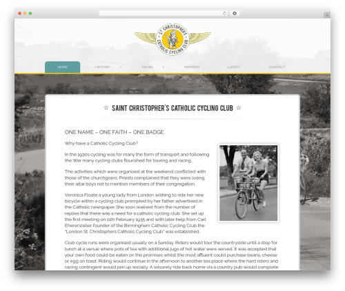 SCCCC WordPress theme - saint-christophers-ccc.com
