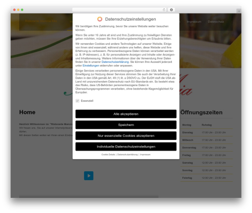 SKT Restaurant Pro WordPress restaurant theme - mamma-mia-bergedorf.de