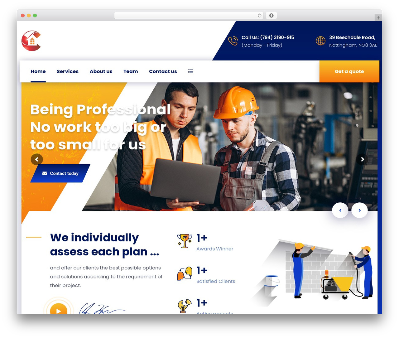 Theme WordPress Contio - corvitltd.co.uk