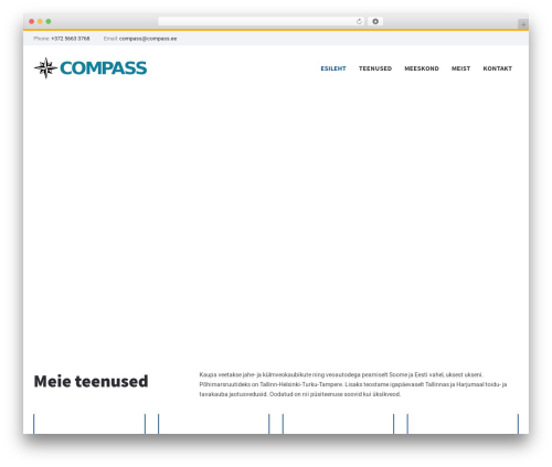 Theme WordPress Expeditor - compass.ee