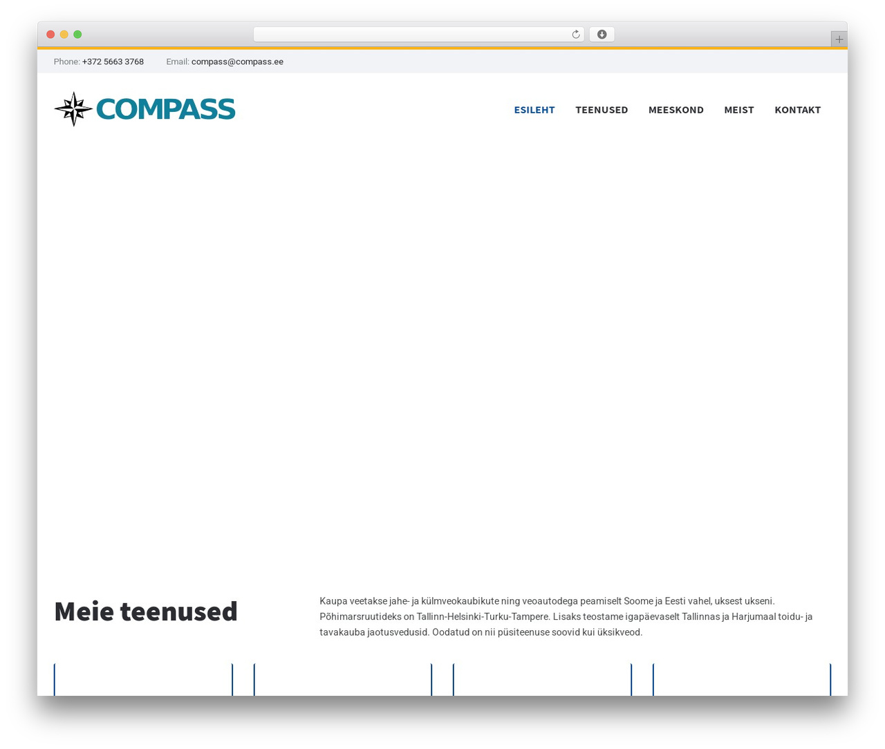 Theme WordPress Expeditor - compass.ee Theme WordPress Expeditor - compass.ee