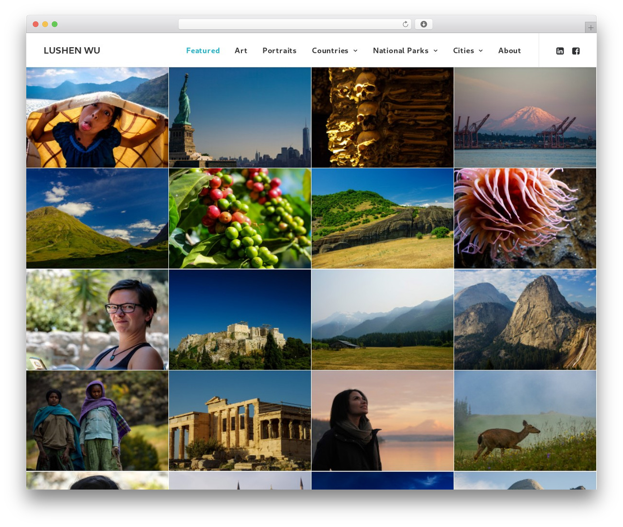 Uncode personal blog example - lushenwu.com