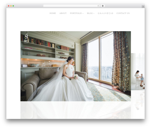 WordPress theme Cesar - sayjphoto.com