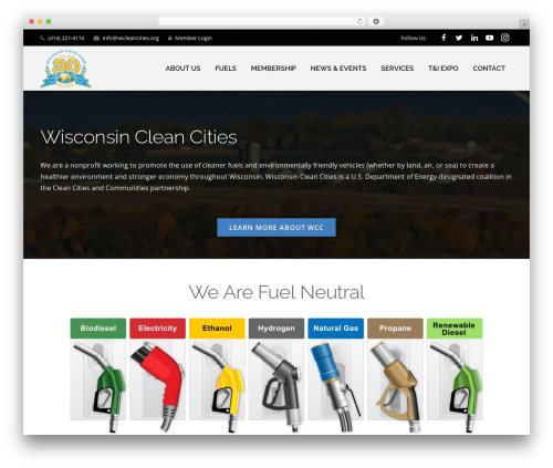 Top bar pro WordPress plugin - wicleancities.org