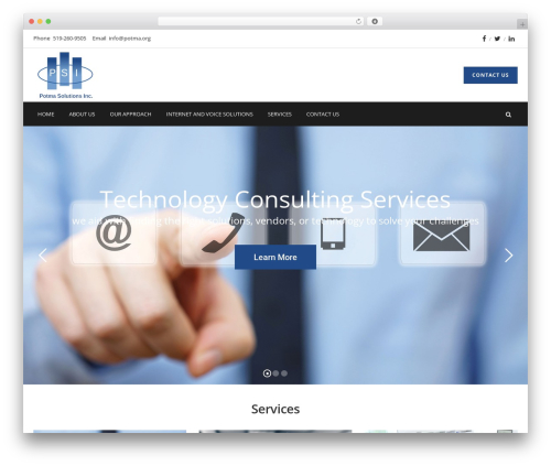 WordPress theme Ostrya - potma.org