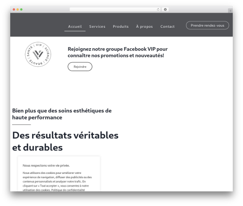 WordPress theme Standish - sciencesbeautesante.com