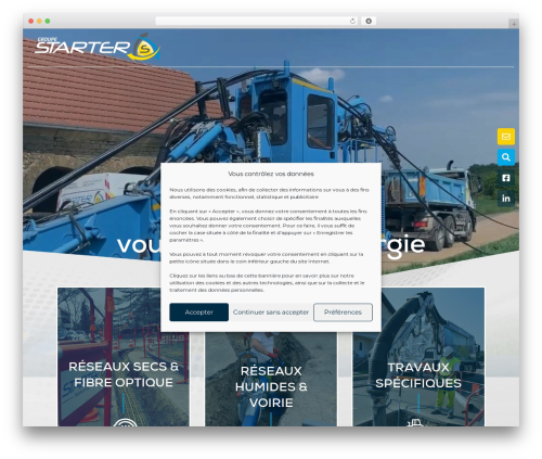 WordPress theme Starter TP - startertp.fr