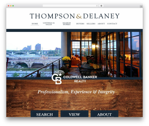 WPOS Clean Responsive WordPress theme - thompsondelaney.com