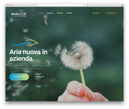 BootScore WordPress theme - medici-flli.it