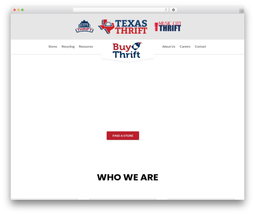 BSM WordPress website theme - buythrift.com
