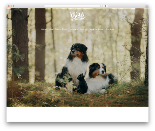 Divi WordPress theme - samsfielddiervoeding.nl