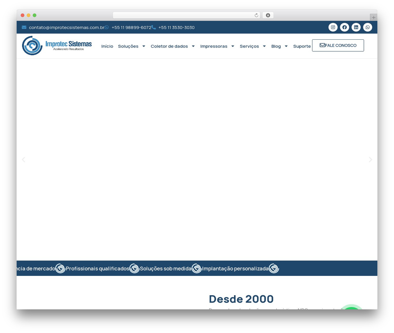 Hello Elementor Child WordPress theme - improtecsistemas.com.br