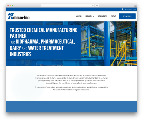 MicroBioIMS WordPress theme - micro-bio.com