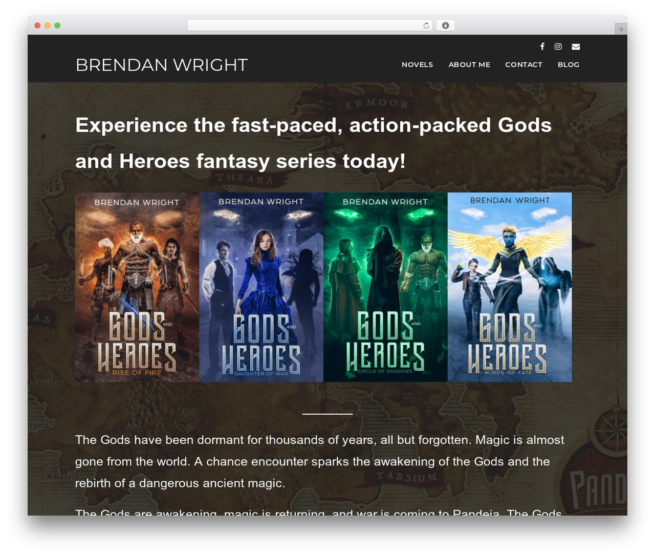 OceanWP theme WordPress - brendanwrightauthor.com OceanWP theme WordPress - brendanwrightauthor.com