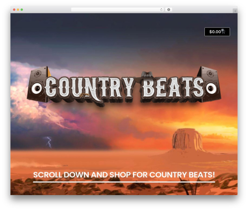 Sonaar music pro WordPress plugin - countrybeats.com