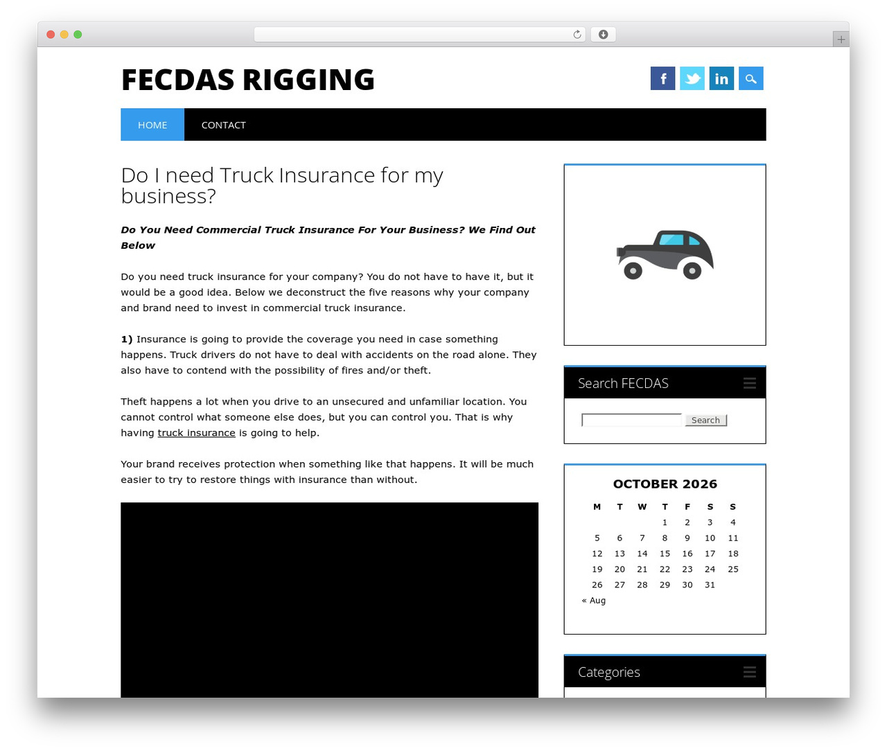 Surfarama theme WordPress - fecdas.org