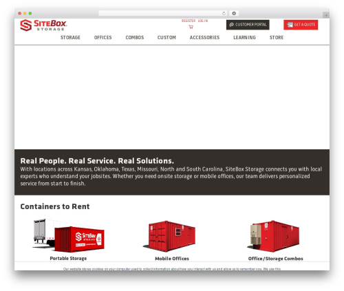 Visual Composer Starter theme WordPress - siteboxstorage.com