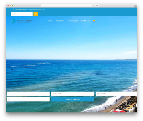 WordPress theme WpResidence - marbellaskol.com