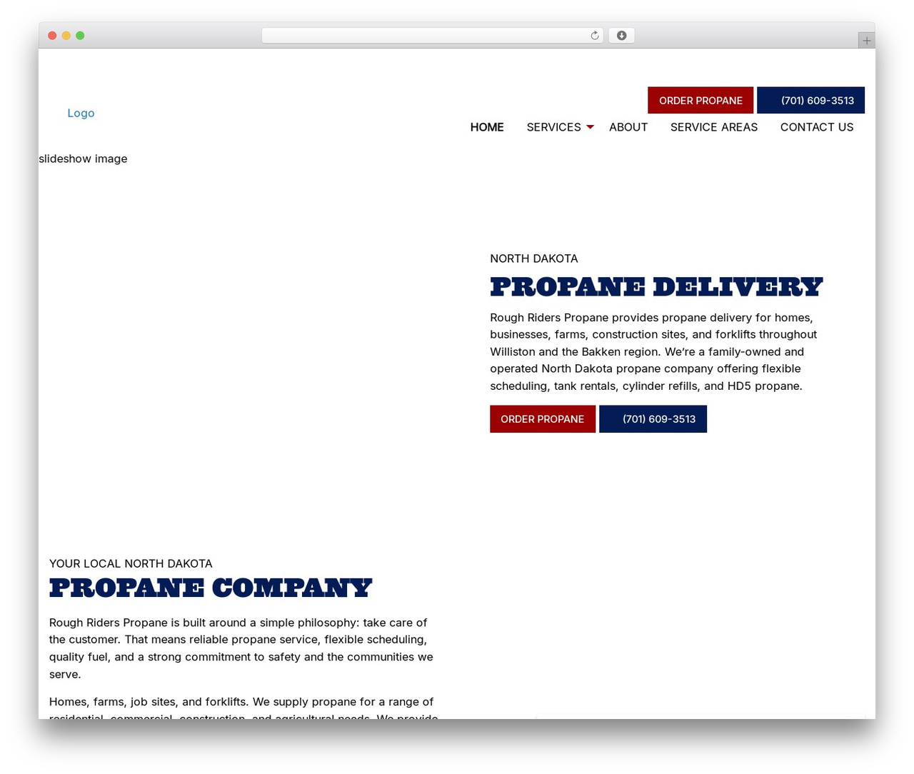 WP theme kdw-framework4 - roughriderspropane.com