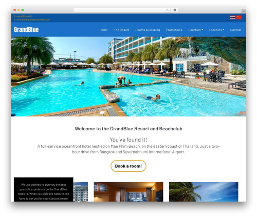 WP theme WP Bootstrap 4 - grandbluethailand.com WP theme WP Bootstrap 4 - grandbluethailand.com